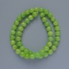 Perline di onice, sfere lisce, diametro 8,5 mm, lunghezza 40 cm, su filo