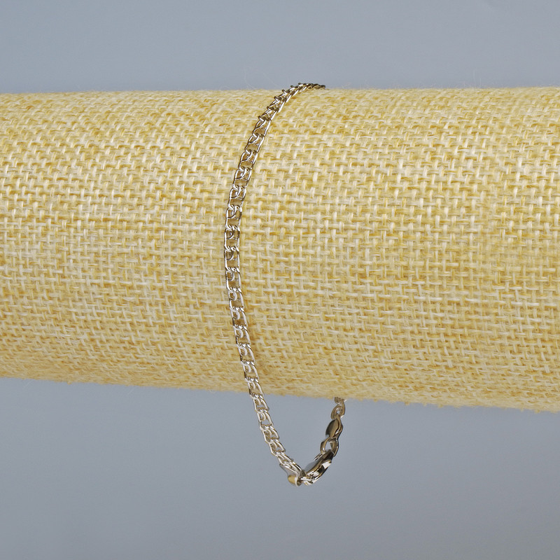 Bracciale Xuping Rodio, spessore circa 3 mm (+/-), lunghezza 19 cm (+)