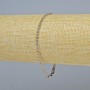 Bracciale Xuping Rodio, spessore circa 3 mm (+/-), lunghezza 19 cm (+)
