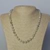 Collana Labradorite naturale con palline lisce, diametro 8 mm, lunghezza 45–50 cm