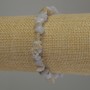 Bracciale in agata azzurra granuli, diametro 6-12×2-4 mm ±, lunghezza 18 cm elastico