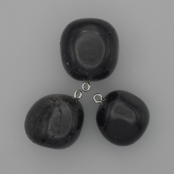 Ciondolo in agata a cubo, 20×20 mm, lunghezza circa 25 mm ±