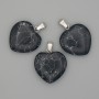Ciondolo Cuore in Agata 20×20×25mm+