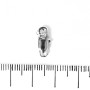 Prezzo per confezione /10 pezzi 12 × 4 mm Gancio moschettone