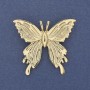 Spilla Farfalla in metallo dorato 45×42 mm+