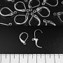 (14x10 mm) componenti per orecchini (ganci) chiusura francese 250 paia circa