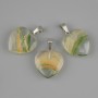 Pendente Cuore (resina trasparente) 21×21×30 mm+