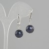 Orecchini Perle di fiume, diametro 12mm+-, lunghezza 30mm+