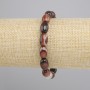 Bracciale Agata grano, diametro 12×8 mm +-, lunghezza 18 cm +-, elastico