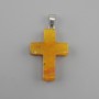 Ciondolo Croce di Citrino 18×26×34 mm+