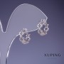 Orecchini Xuping con rodio 4,5×12 mm