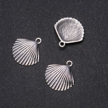 Fornitura pendente Conchiglia 24x25mm confezione da 20 g ± 8 pezzi