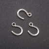Fornitura pendente «Ferro di cavallo», dimensioni 10x14 mm, confezione 20 g ± 44 pezzi