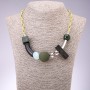 Collana Geometria su catena, lunghezza 50-55 cm