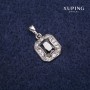 Pendente Xuping rodio 11×14×20 mm