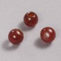 Perla Pandora in corniola, 14×12 mm