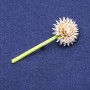 Spilla Dente di leone 73×28 mm