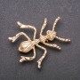 Spilla Formica in metallo giallo 50×45 mm