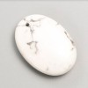 Pendente ovale in kaolinite, diametro 35x25 mm