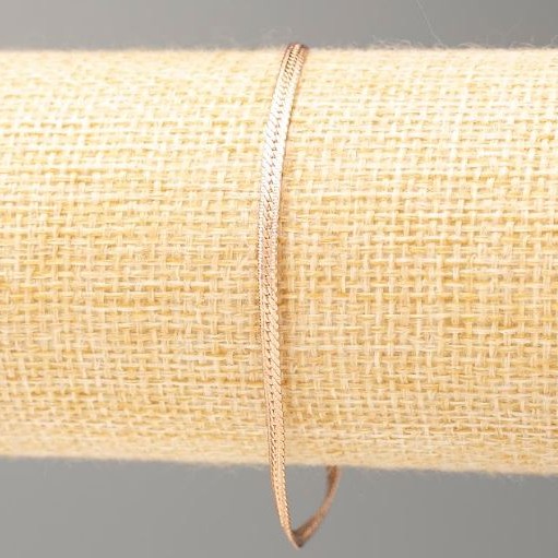Bracciale Xuping Oro 18K, lunghezza 19 cm, spessore 2 mm+