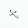 Pendente a croce in ematite, diametro 22×33, 5×3 mm+